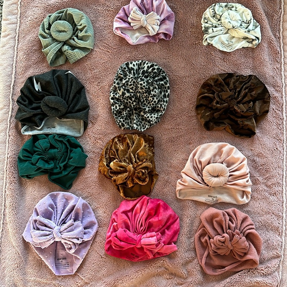 Baby headwraps (12)